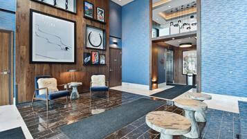 Lobby sitting area