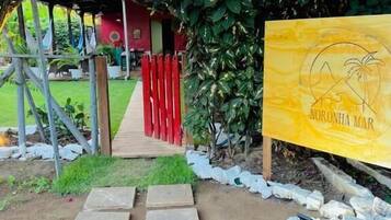 Fachada da propriedade