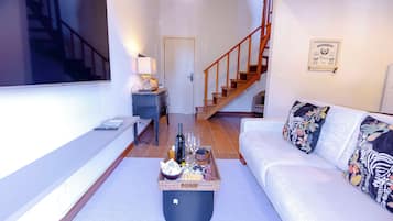 Apartamento Confort, vistas a la montaña | Zona de estar
