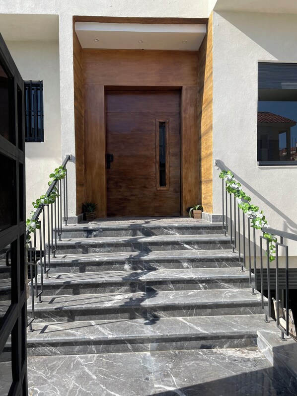 Exterior detail - Villa with pool at SIDI RAHL beach (CASABLANCA)