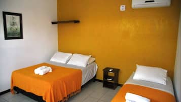 Free WiFi, bed sheets