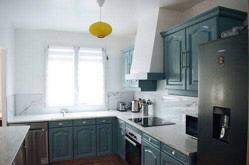 La Citadine Havraise, Centre-ville Coty. Idéal Pour les Familles , 4 Chambres,