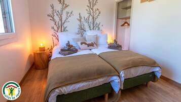 3 dormitorios, cuna de viaje, wifi gratis y ropa de cama