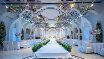 Indoor wedding