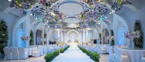 Indoor wedding