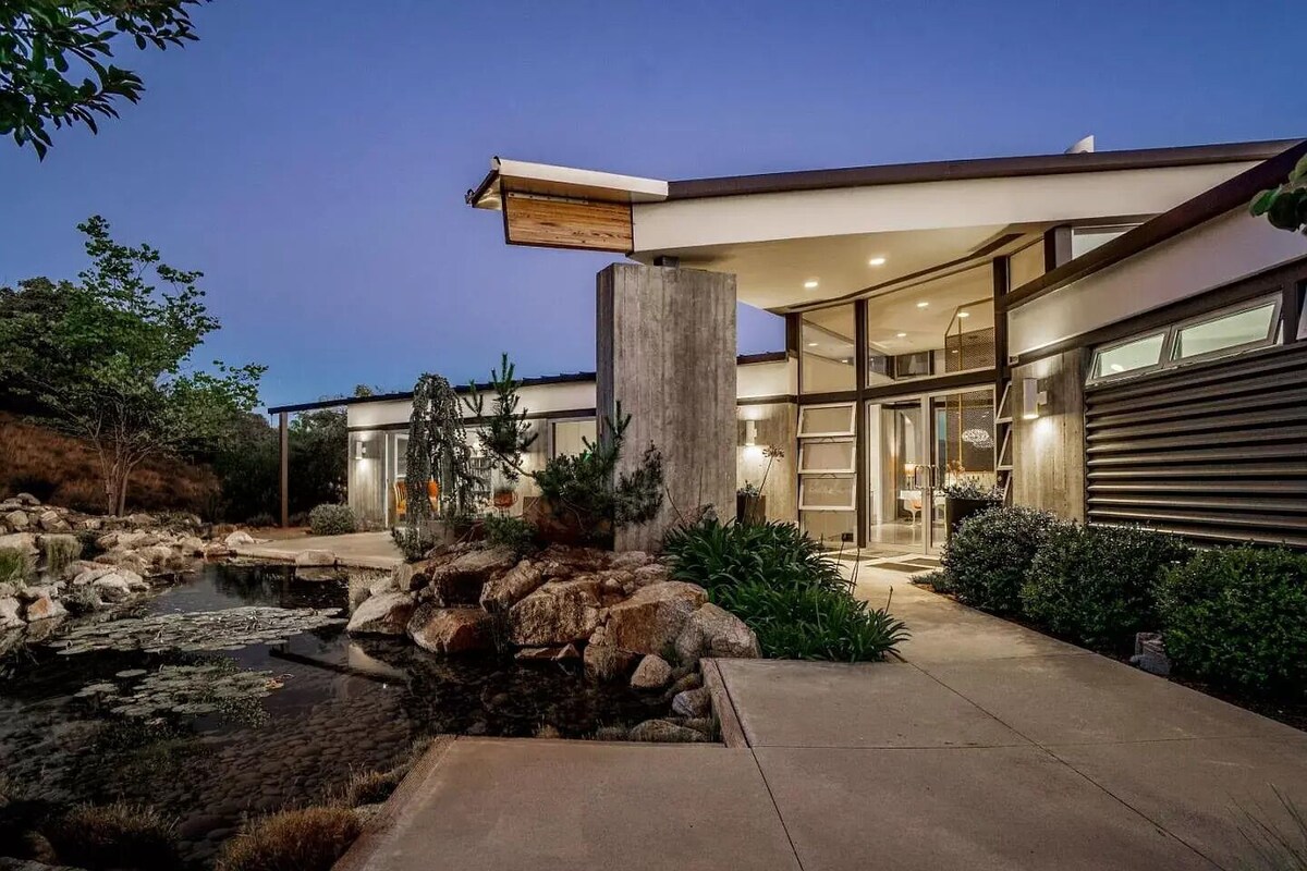 Photo 2 of Dramatic Mountain-top Architectural Gem in Carmel Valley
