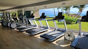 Fitness facility - Shangri-La Condo: Spacious Ground-Floor Villa, Patio to Pool/Garden/Restaurant (Puerto Vallarta)