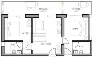 مخطط تصميم الطابق