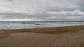 Una spiaggia nelle vicinanze