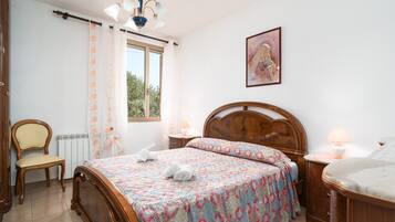 2 soveværelser, sengetøj