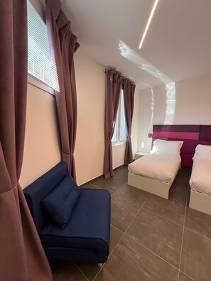 1 chambre, Wi-Fi gratuit, draps fournis