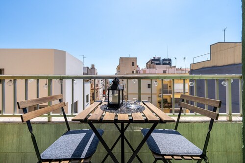 Apartment 'Sant Carles' with Sea View, Balcony and Wi-Fi
