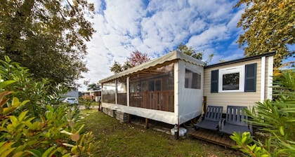 Amira Mobile Home 42m² with Sea View and Air Conditioning