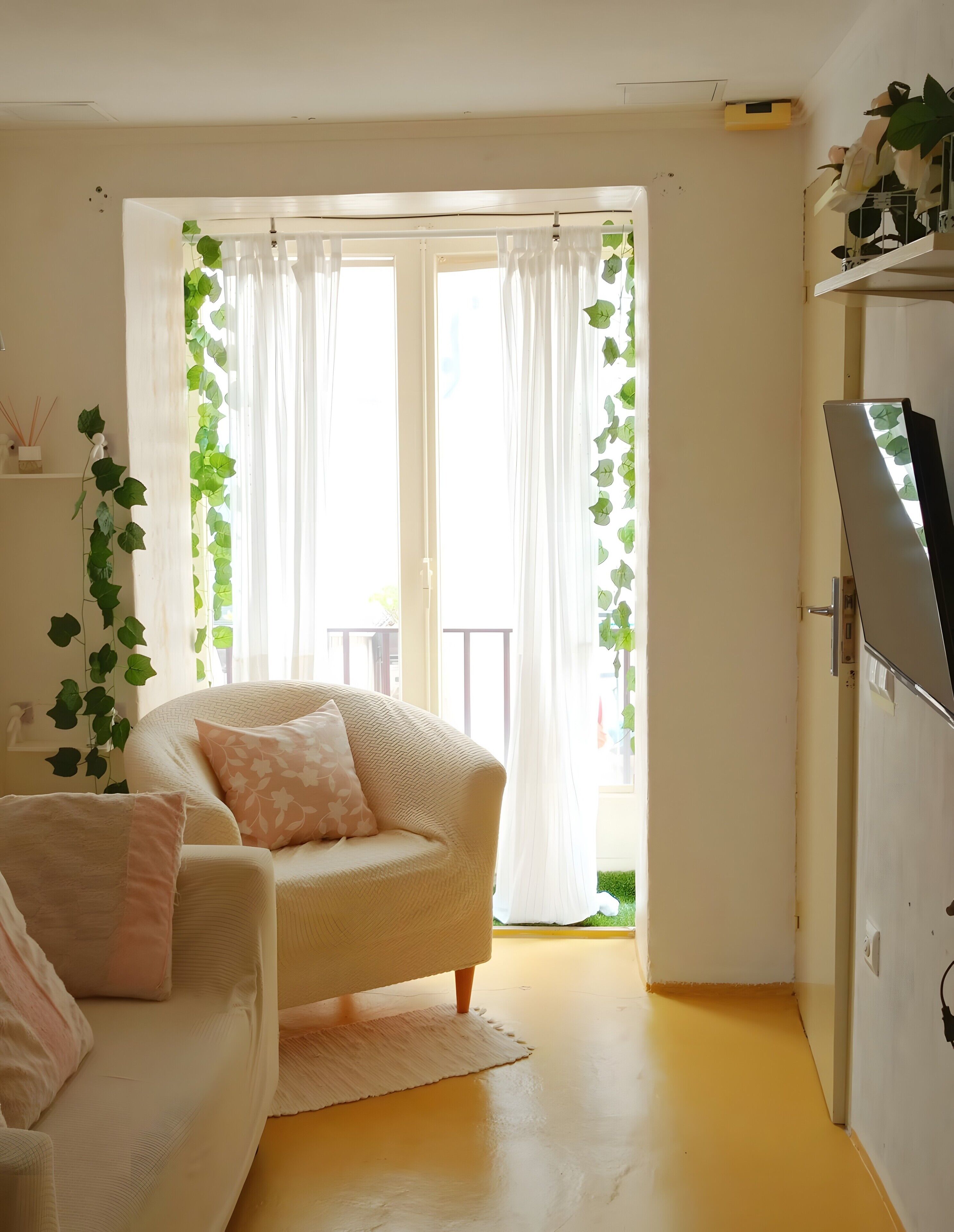 Televisie en een dvd-speler