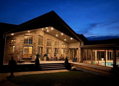 Lake View Lodge w/ Indoor Pool, Hot Tub, Theater
