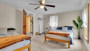 5 habitaciones, wifi gratis y ropa de cama