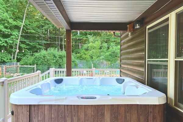 Bain à remous extérieur