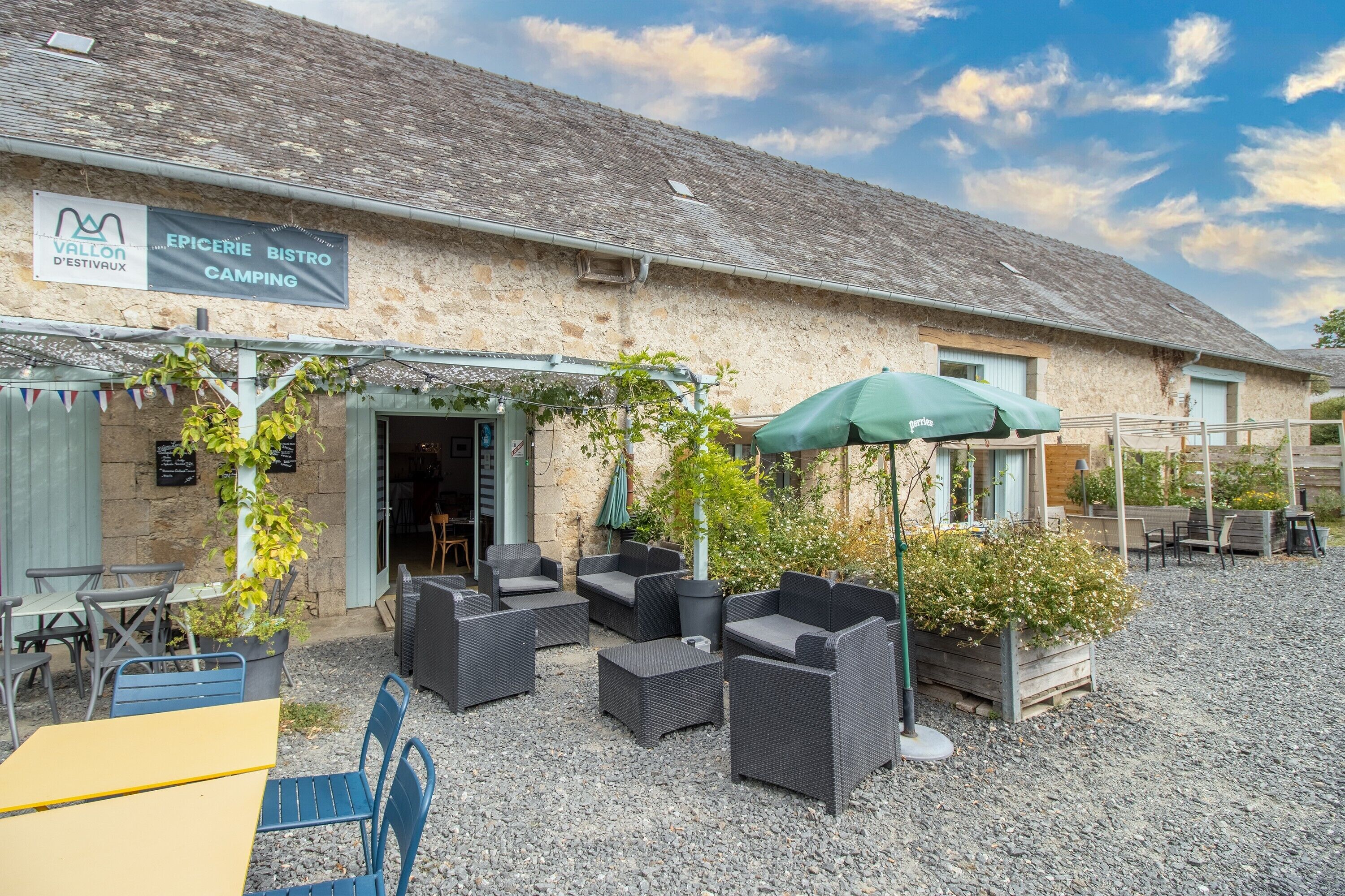 Udendørs spisemuligheder