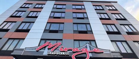 Fassade der Unterkunft