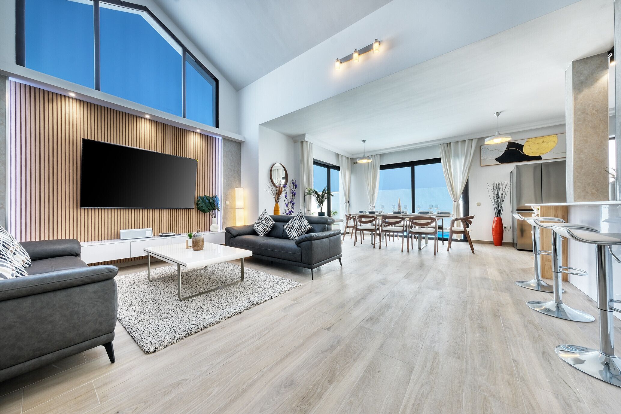 TV, foosball, table tennis