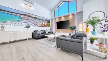 TV, table football, ping pong