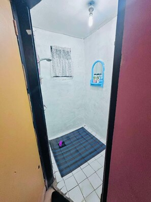 Dusche, Handtücher, Toilettenpapier