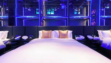 Exclusive Loft | 1 bedroom, premium bedding, down comforters, memory foam beds