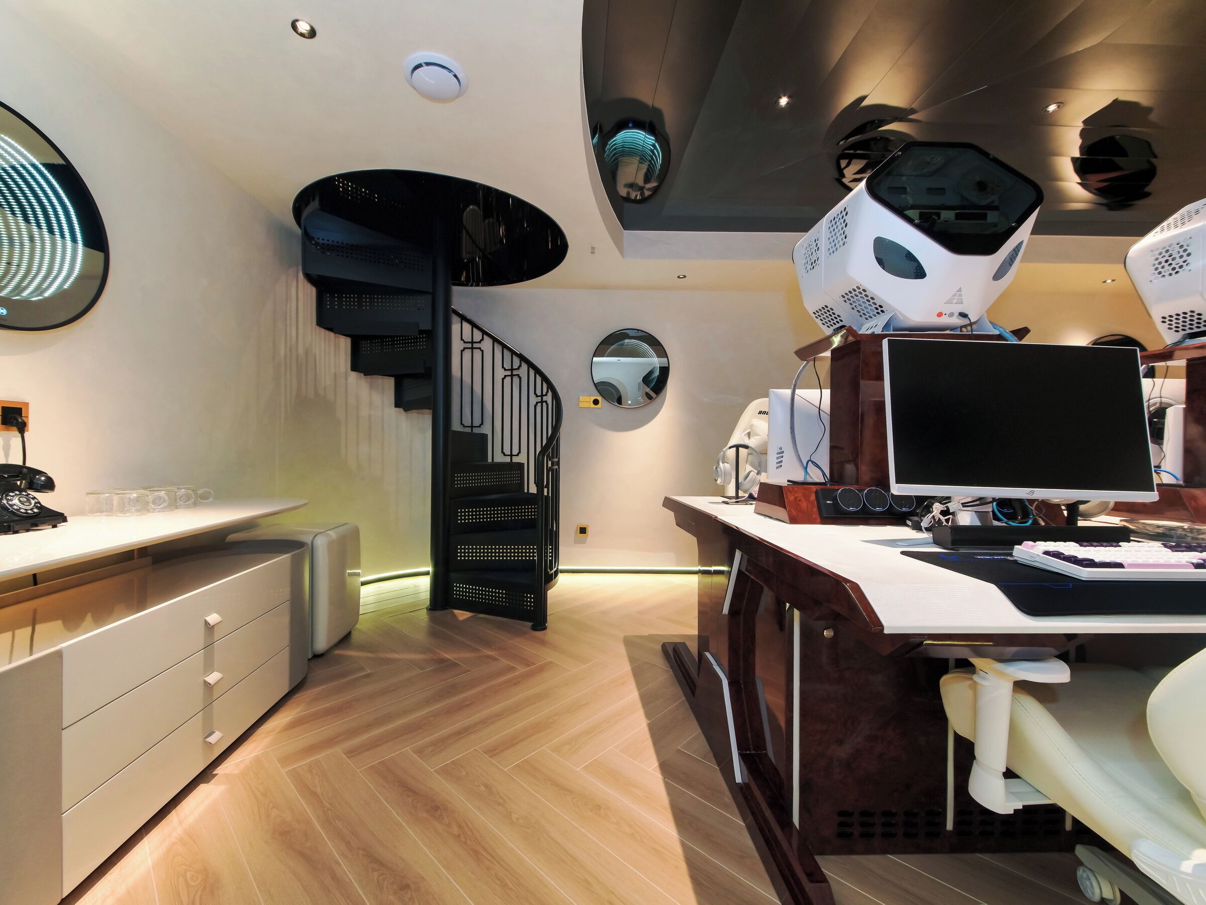 Exclusive Loft | Premium bedding, down comforters, memory foam beds, free minibar