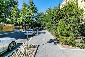 Fachada de la propiedad