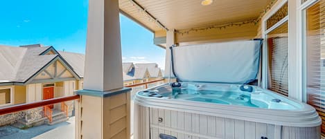 Bain à remous extérieur