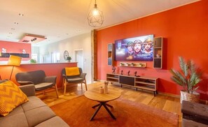 Living area - Vacation home with jacuzzi (Dalhem)