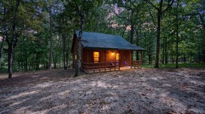 Exterior - Lost In The Past Cabin | Indoor Hot Tub + Fireplace | Pet-Friendly Hochatown Cabin Near Broken Bow Lake & Beavers Bend (Hochatown)
