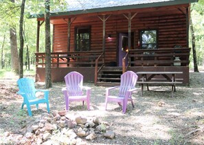 Terrace/patio - Your perfect getaway awaits! (Hochatown)