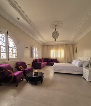 Deluxe-suite | Premium-sengetøj, dundyner, Select Comfort-senge, individuelt design