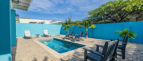 Indoor pool, outdoor pool