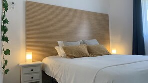 2 室のベッドルーム、WiFi、ベッドシーツ