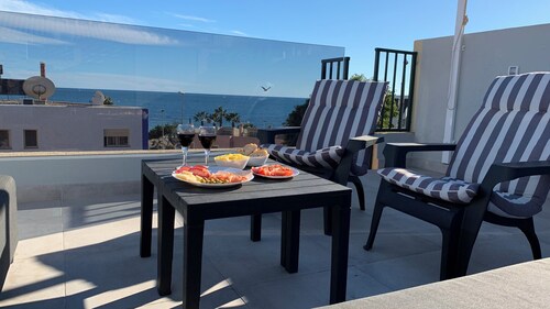 Penthouse aan Zee, met Zwembad