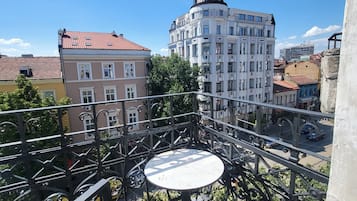 City-lejlighed - 1 kingsize-seng med sovesofa - ikke-ryger - privat badeværelse | Terrasse/gårdhave