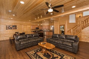 Fireplace, video games, foosball - Great Location | Indoor Pool | Hot Tub | Game Rm | Theater | Attraction Tickets (Gatlinburg)