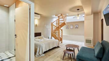 1 chambre, fer et planche Ă repasser, Wi-Fi, draps fournis