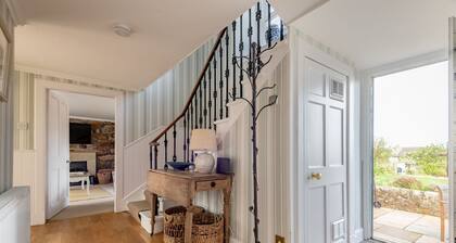 Beautifully renovated three bedroomed house with fabulous gardens