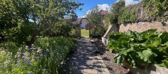 Beautifully renovated three bedroomed house with fabulous gardens