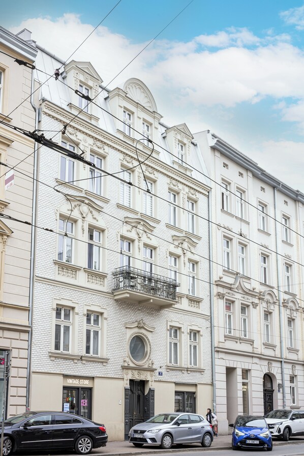 Fassade der Unterkunft