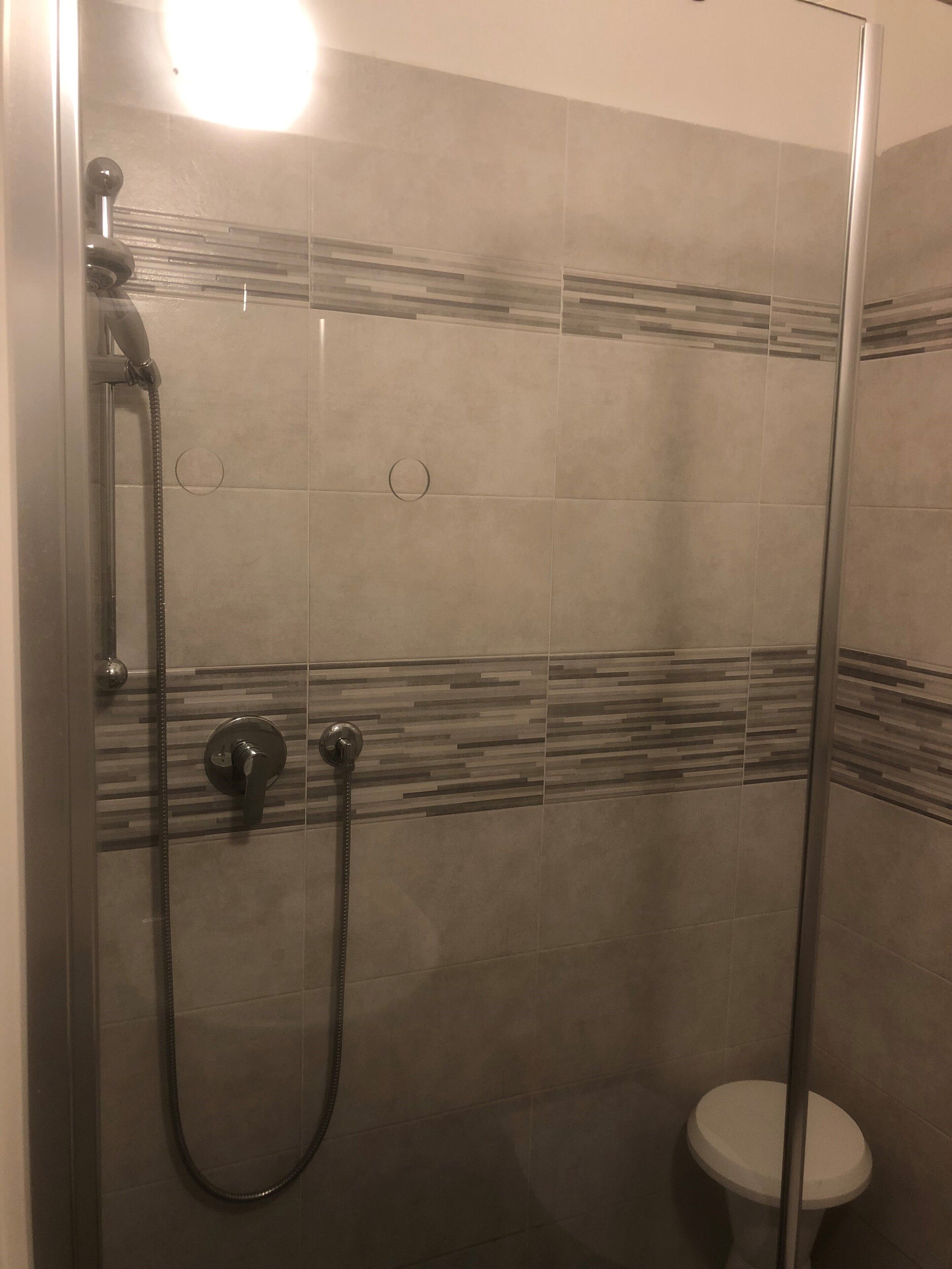 Superior Quadruple Room, Sea View | Bathroom