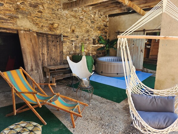 Enceinte de l’hébergement