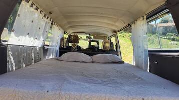 1 chambre, fer et planche Ă repasser, Wi-Fi, draps fournis