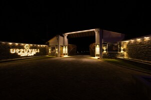 Fachada de la propiedad