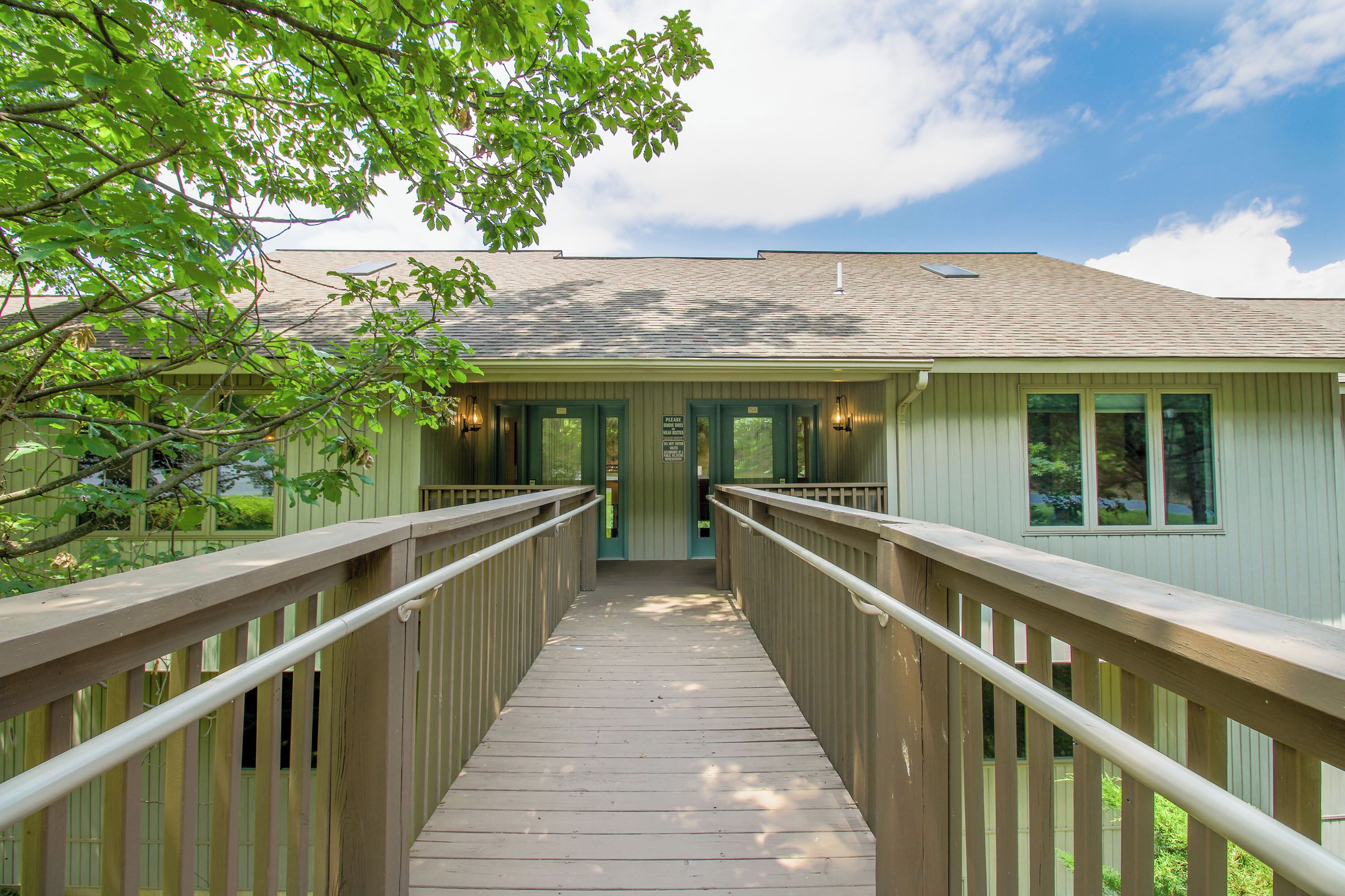 Enceinte de l’hébergement