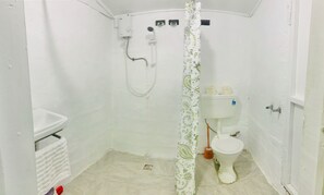 Handdoeken, zeep, shampoo, toiletpapier