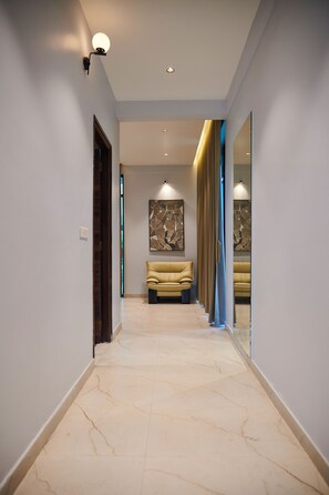 Villa, Multiple Beds, Garden View | Living area - Bliss Farm Stay - Sha Farms & Villa (Bhongir)